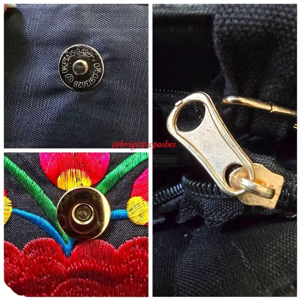 MEXICAN Embroidered Shoulder/Tote Bag - Picture 12 of 13